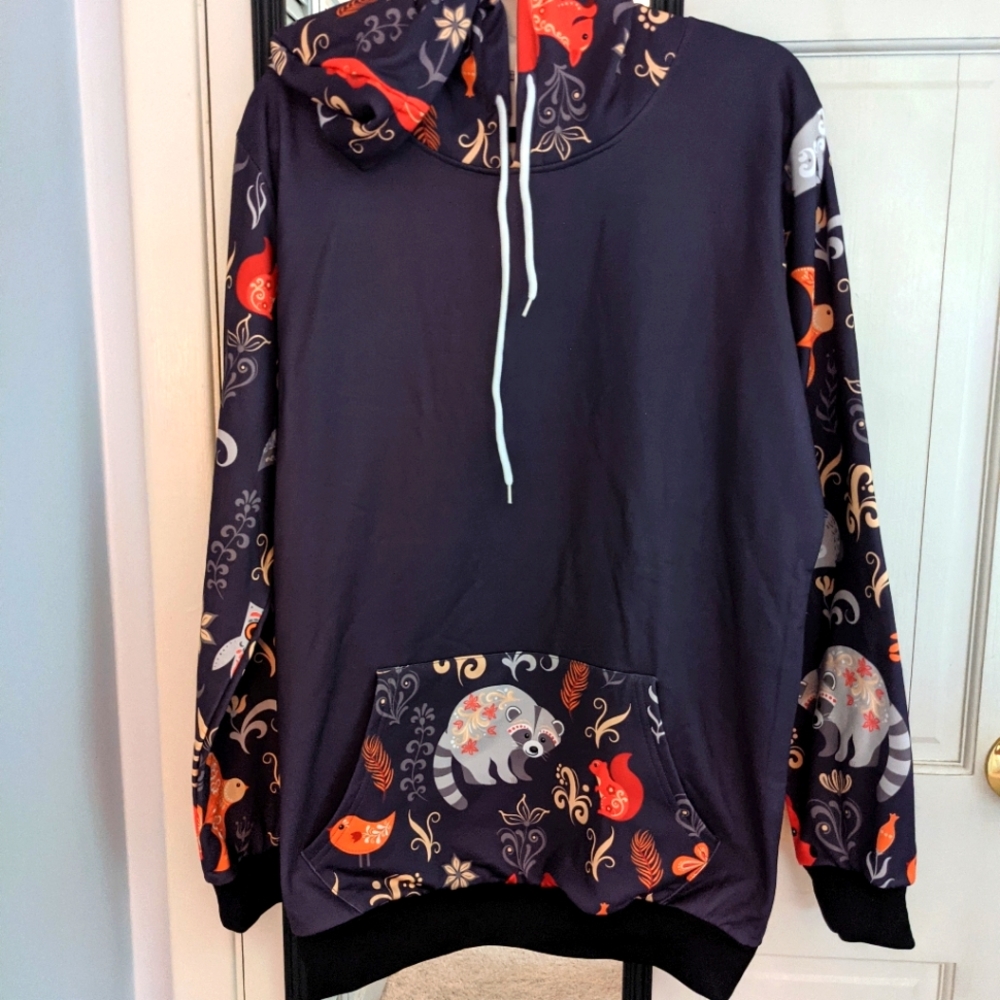 Woodlands Animal Print Sweatshirt